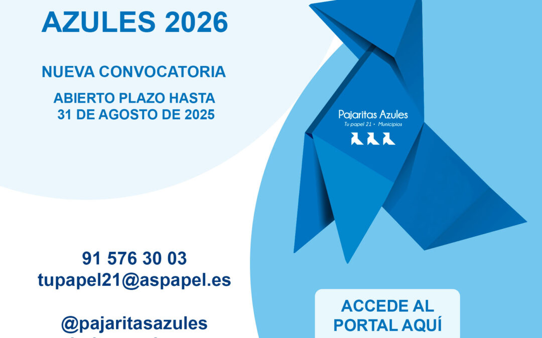Convocada la 10ª edición de Pajaritas Azules 2026